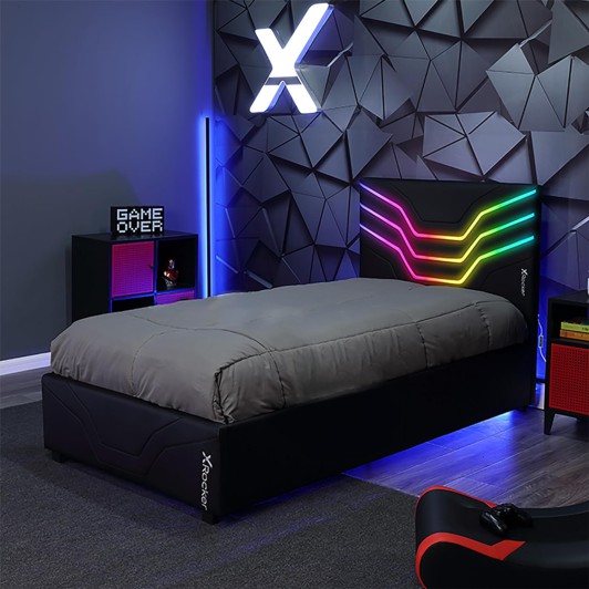 Twin LED Gaming Bed